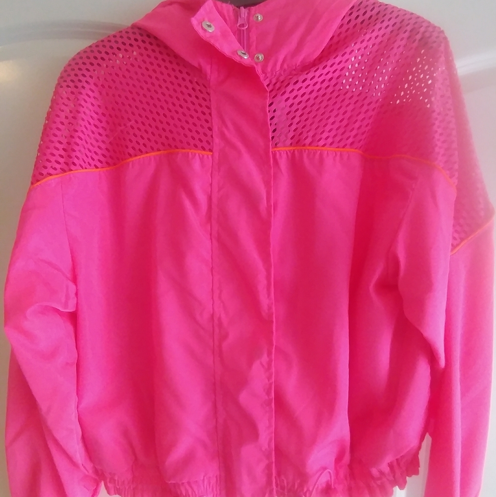 NEW LOOK Neon Pink Windbreaker
